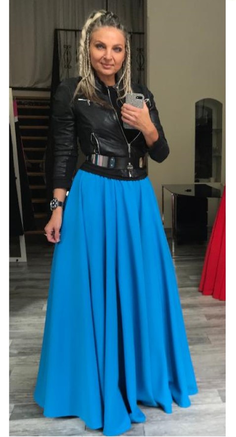 DLOUHÁ SUKNĚ - maxi sukně BOROS-SK-L-LBL 02